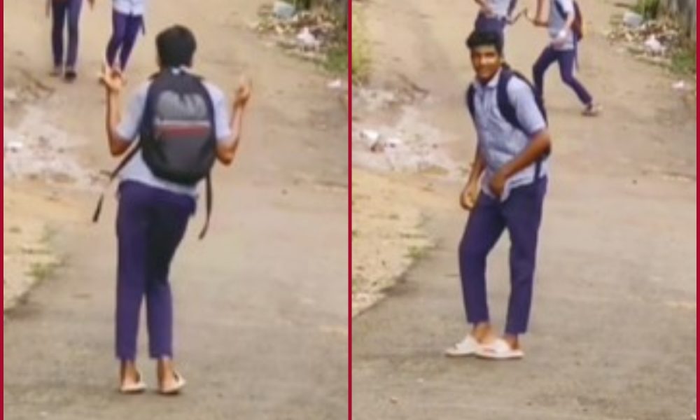 Netizens go crazy over school boy’s dance to Kacha Badam song; watch viral video