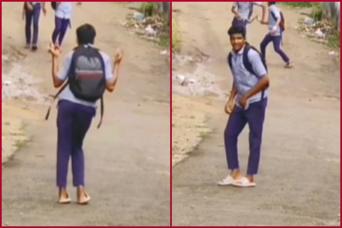 Netizens go crazy over school boy’s dance to Kacha Badam song; watch viral video