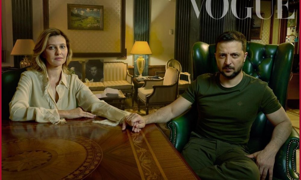Internet trolls Ukraine Prez Zelenskyy, his wife for posing in Vogue Magazine amid war with Russia