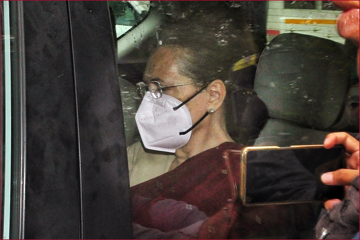 National Herald Case LIVE: Congress interim president Sonia Gandhi arrives at ED office