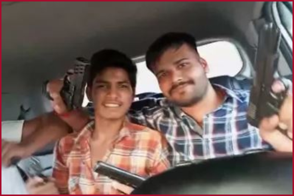 Video of Sidhu Moose Wala shooters flaunting their guns, celebrating in the car goes viral