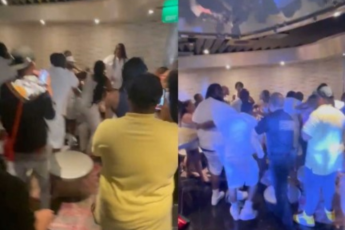 Alleged threesome leads to hour long brawl on cruise ship with over 60 passengers enganged [VIDEO]