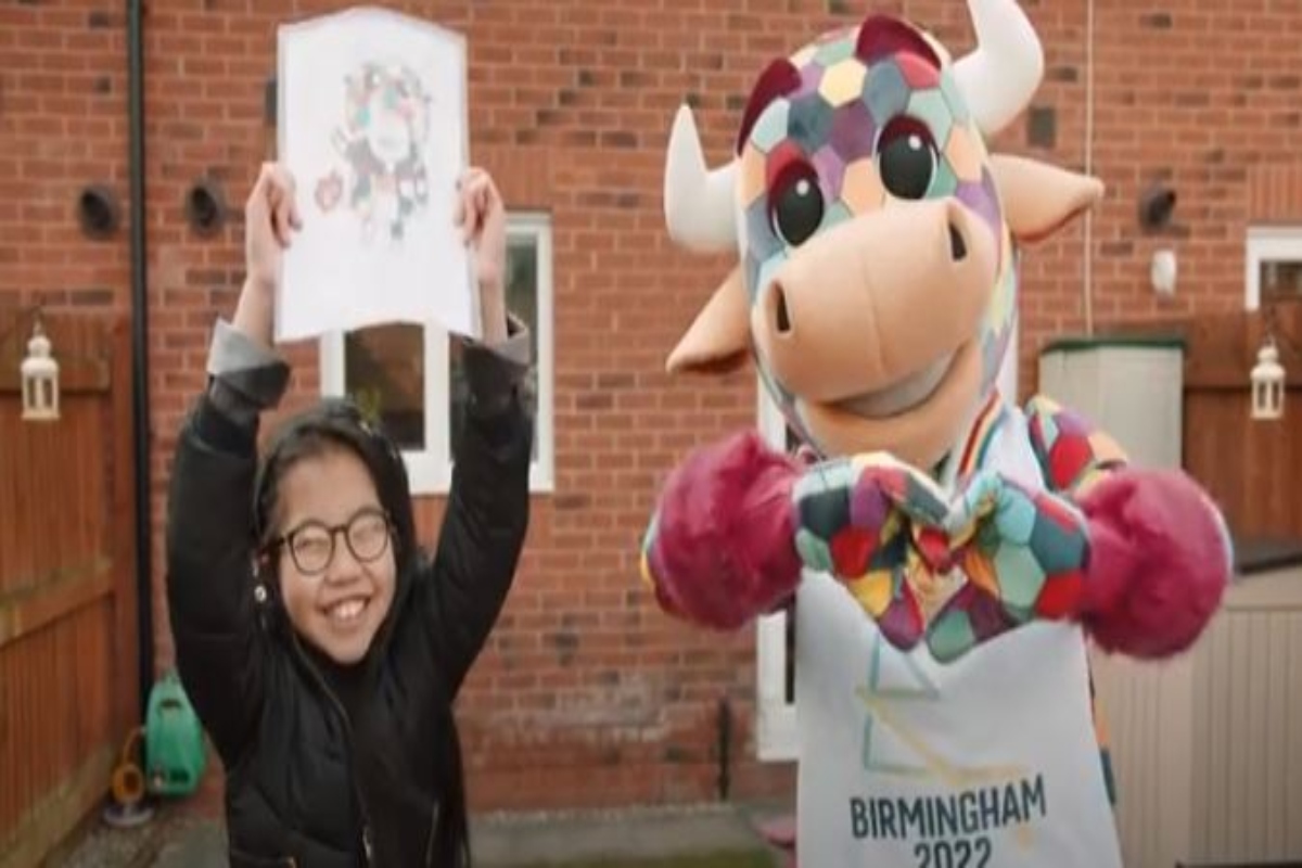 Meet 10-year-old Emma Lou, designer of CWG 2022 mascot ‘Perry the Bull’ (VIDEO)