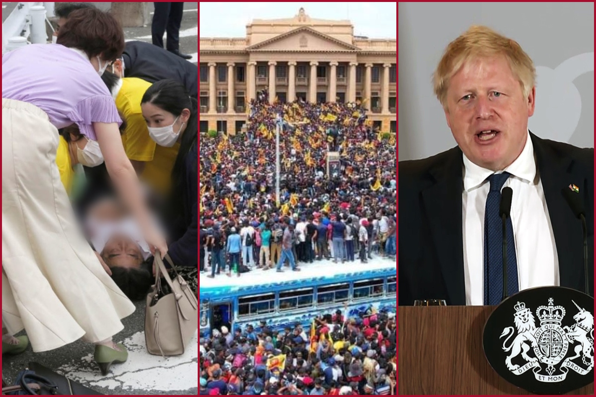UK-Japan-Sri Lanka: From Boris Johnson’s Resignation, Killing of Shinzo Abe to Protestors entering Gotabaya Rajapaksa’s official residence