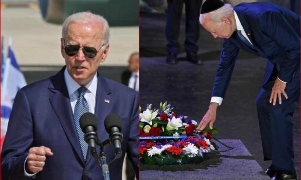 Joe Biden’s slip of tongue moment in Israel, accidentally asks to keep ‘honour’ of Holocaust alive [WATCH]