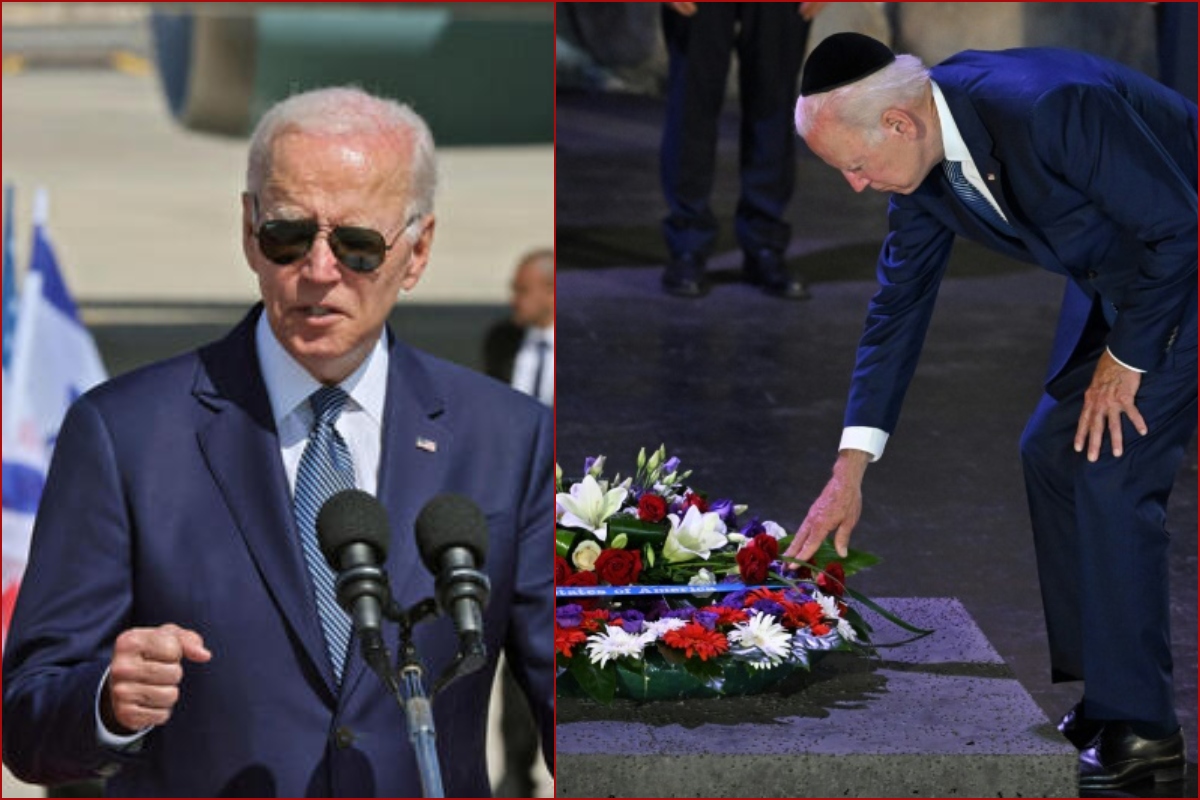 Joe Biden’s slip of tongue moment in Israel, accidentally asks to keep ‘honour’ of Holocaust alive [WATCH]