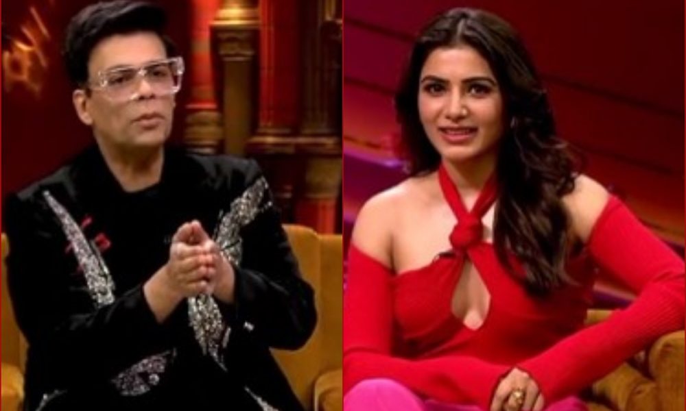 Koffee With Karan S7: KJo compares Samantha Ruth Prabhu to Alia Bhatt, gets brutally trolled [Watch]