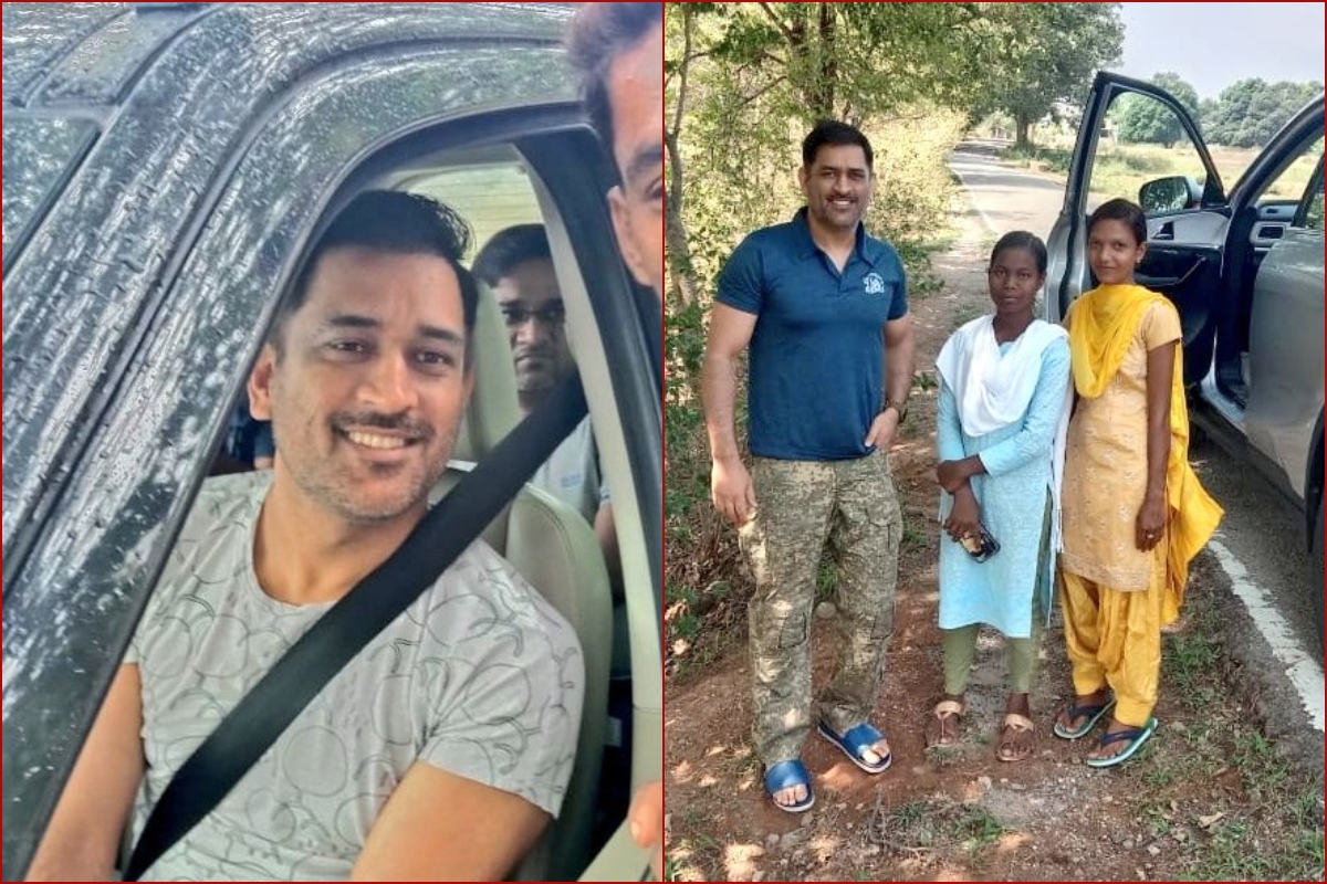 MS Dhoni getting ayurvedic treatment for his knee pain for Rs 40 from a Ranchi doctor?