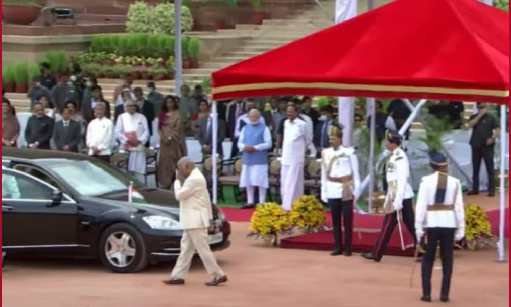 Gratitude and Greetings: An emotional farewell of Former President Ram Nath Kovind