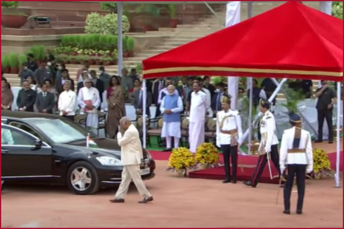 Gratitude and Greetings: An emotional farewell of Former President Ram Nath Kovind