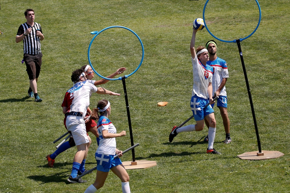 Real-life ‘quidditch’ changes its name to quadball to distance itself from JK Rowling