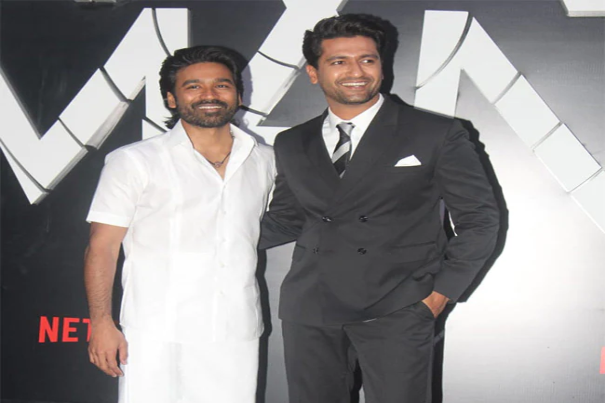 Dhanush attends The Gray Man premiere with sons Linga, Yathra. See