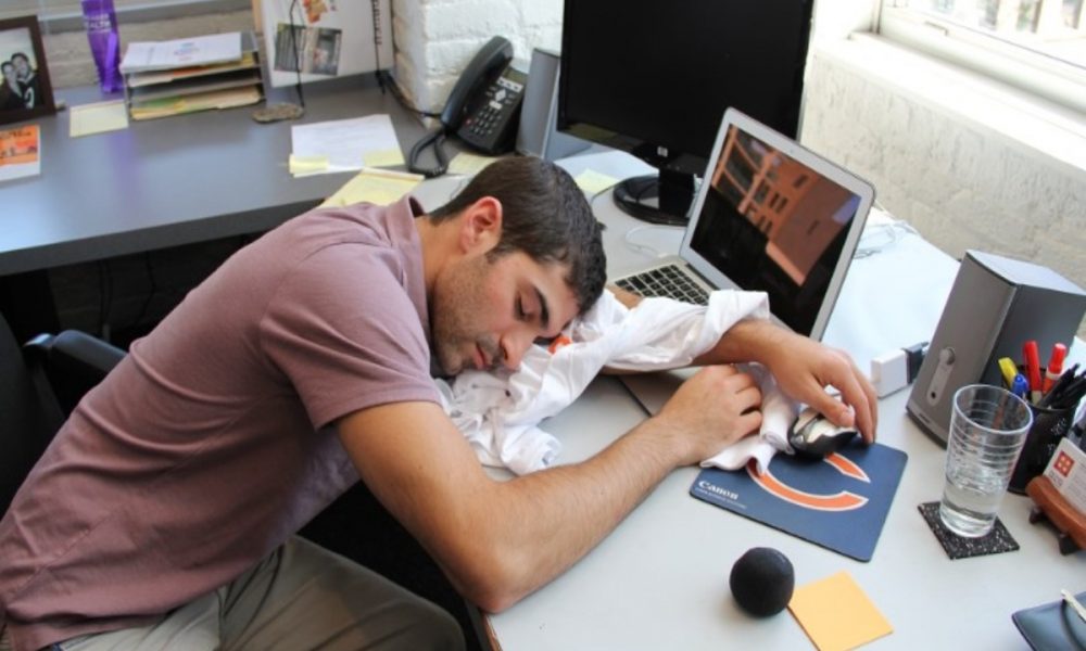 Japanese company creates “Nap Boxes” so employees can doze off while working