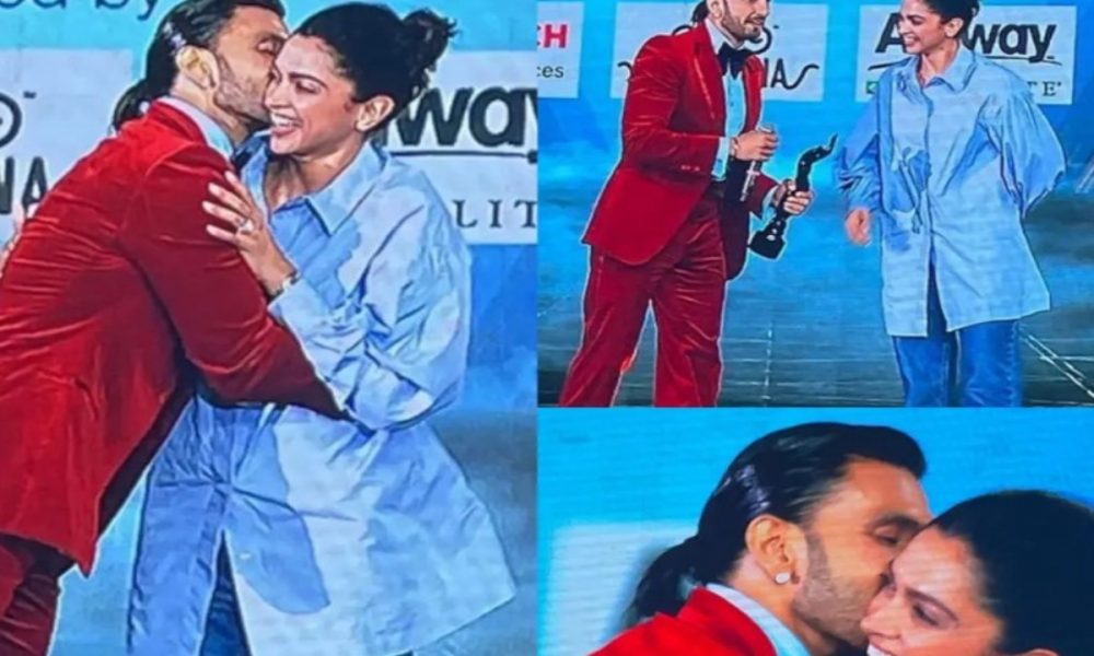 Deepika and Ranveer’s gushy-mushy moment while latter received ‘Black Lady’ at Filmfare Awards