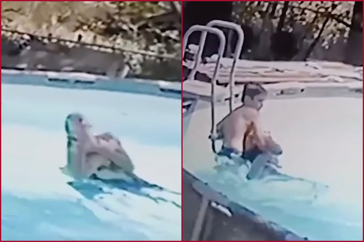 Watch Video: 10-year-old boy saves mother having seizure on swimming pool; Netizens hail courage of the youngster