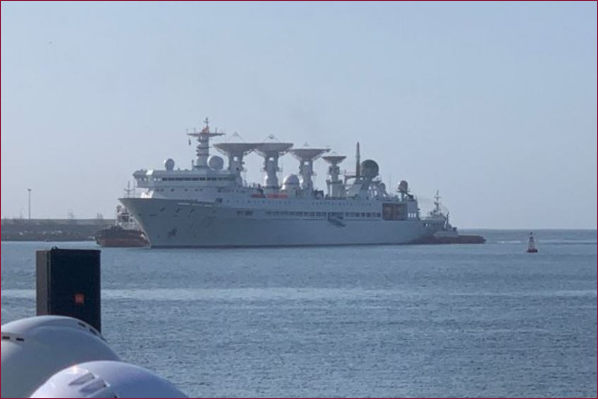 Chinese research vessel Yuan Wang 5 reaches Sri Lanka