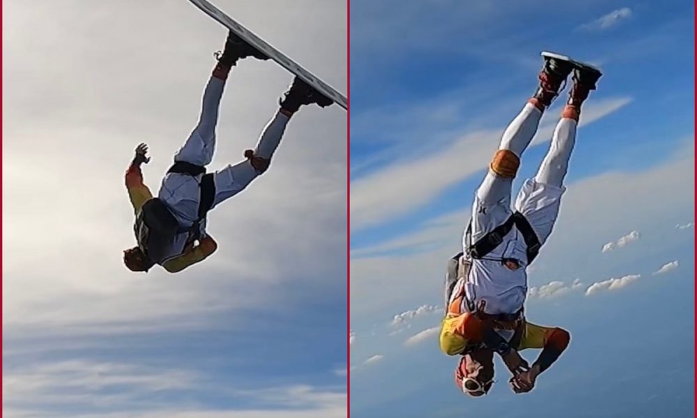 Watch Video: Man breaks his own Guinness World Record with most number of helicopter spins