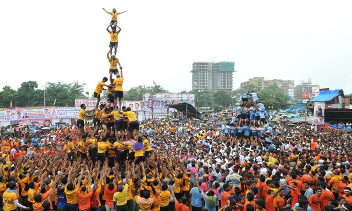 Dahi Handi celebrations -