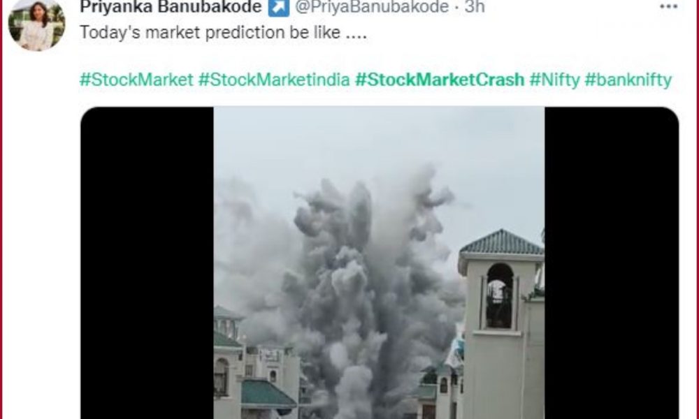#StockMarketCrash trends on Twitter as netizens share memes, compares it to ‘Twin tower demolition’-See here