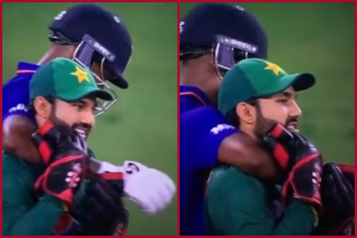 Hardik hugs Rizwan during Ind vs Pak Asia Cup match; netizens react with memes (WATCH)