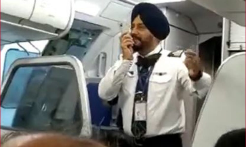 Indigo pilot’s in-flight announcement in Punjabi-English mix leaves Internet amazed-WATCH Viral Video
