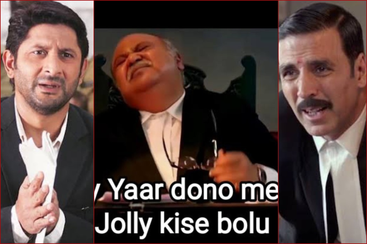 Jolly LLB 3: It’s Arshad Warsi vs Akshay Kumar in Saurabh Shukla’s court! Netizens laud with hilarious memes