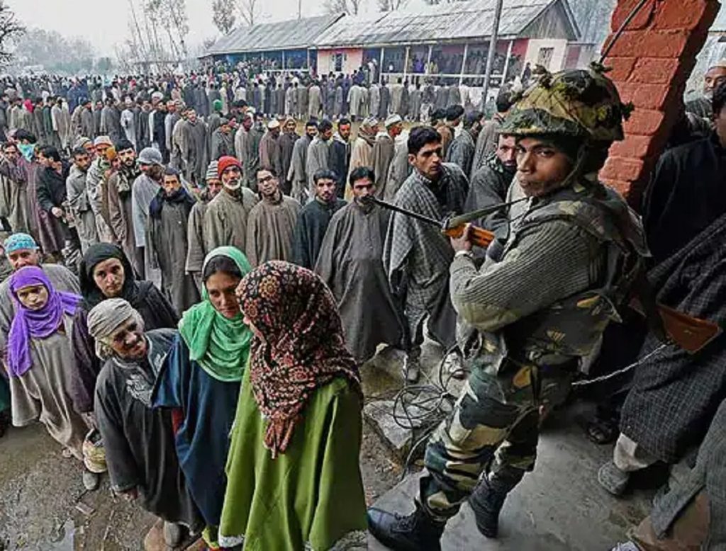 Kashmir voting