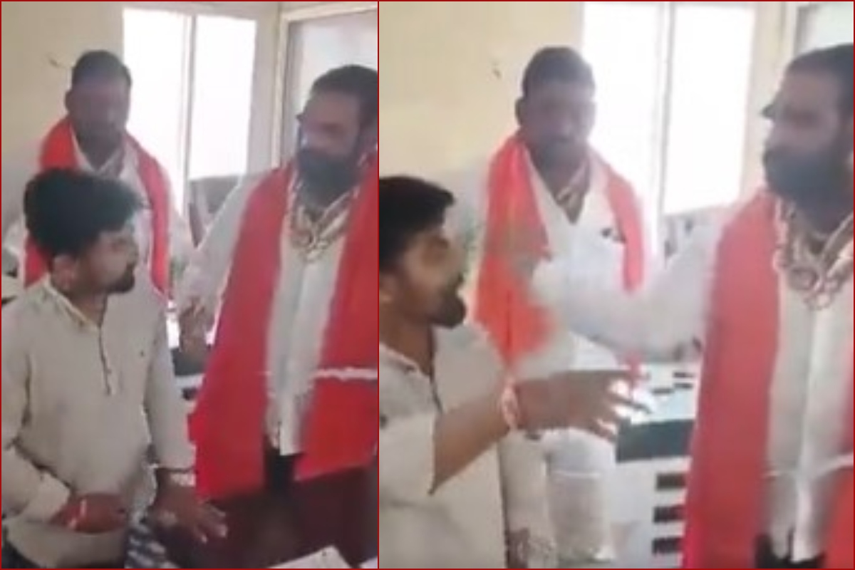 Shiv Sena MLA from Eknath Shinde’s camp abuses, slaps catering manager, VIDEO surfaces online