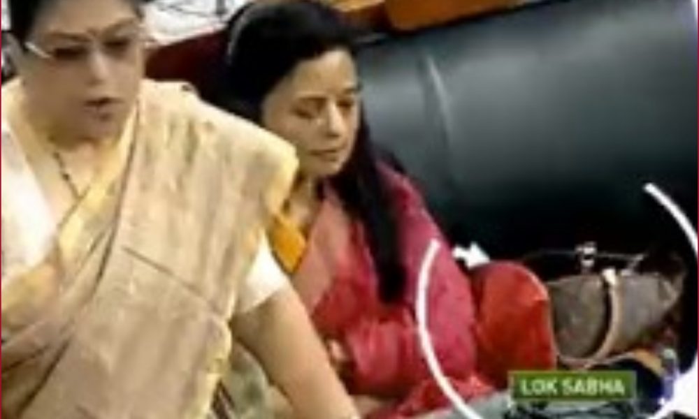 TMC MP Mohua Moitra joins price rise debate in Parliament with bag worth Rs 1.6 lakh (Watch)