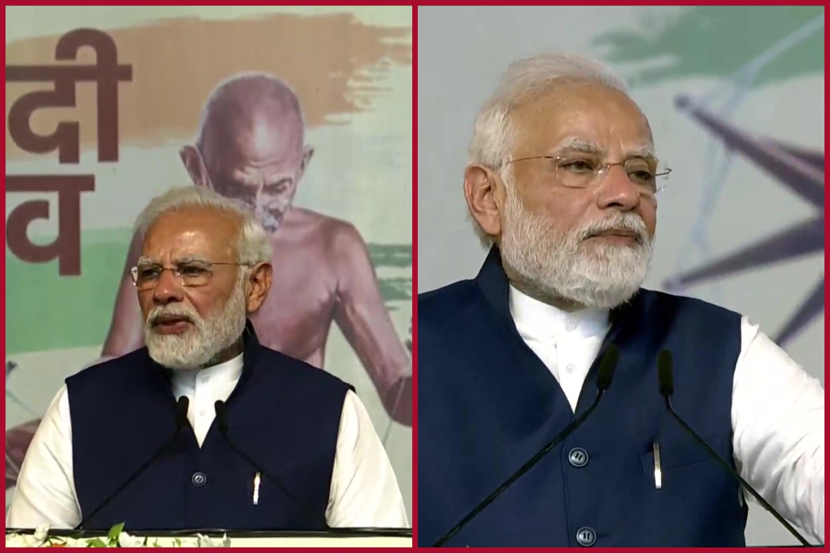 PM Modi addresses Khadi Utsav event in Ahmedabad 