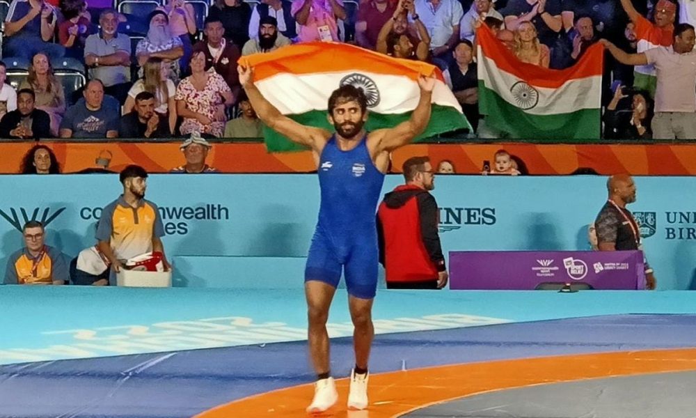 CWG 2022: Bajrang Punia clinches Gold in men’s 65 kg category wrestling