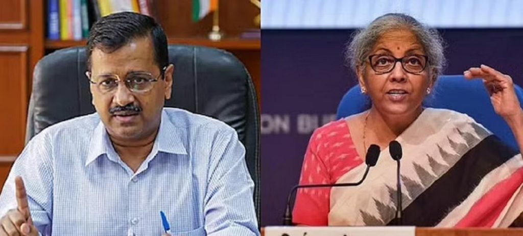 Sitharaman -- Kejriwal