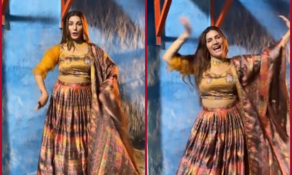 Sapna Choudhary slays people with her dance on Haryanvi song ‘Kaamini’