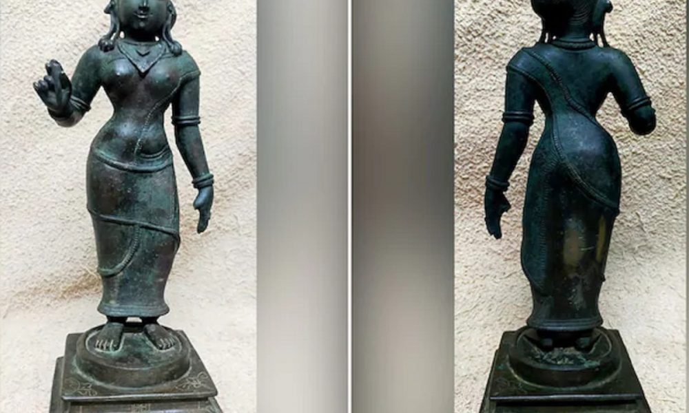 400-year-old antique idol worth Rs 2 crore recovered in Tamil Nadu, 4 held