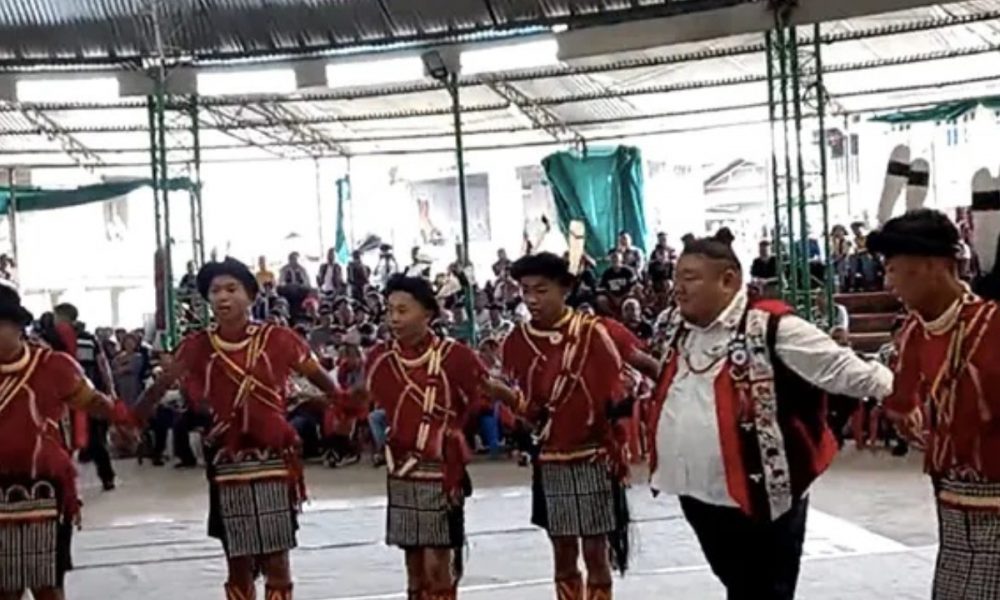 Nagaland minister Temjen Imna grooves on traditional dance moves with Ao Nagas, wins internet [Watch]