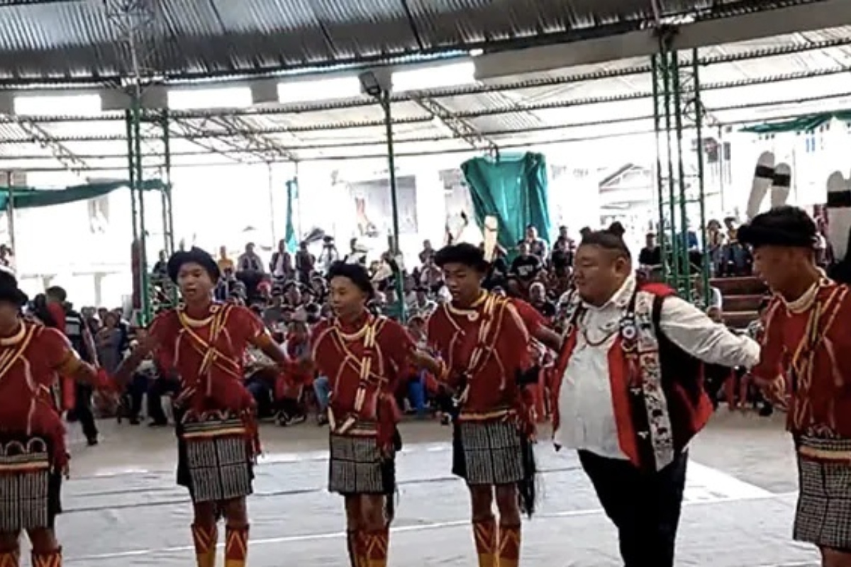 Nagaland minister Temjen Imna grooves on traditional dance moves with Ao Nagas, wins internet [Watch]