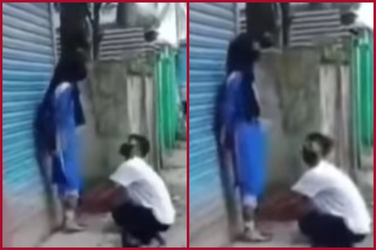 Viral Video: Boy touches girl’s feet; begs for love  