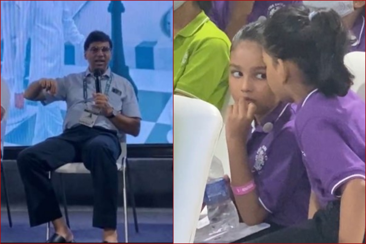 WATCH: 8-year-old twins confuse Viswanathan Anand with a
