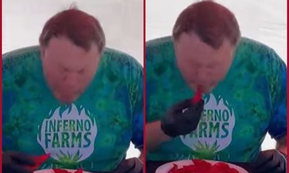 US man sets world record by eating 17 Ghost Peppers in 1 minute