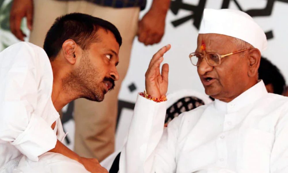 “Aap satta ke nashe mein doob gaye hain,” Anna Hazare writes to CM Kejriwal, slams him on Delhi excise policy