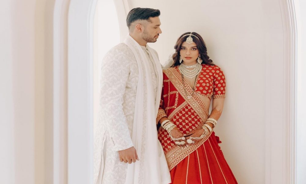 Singer Arjun Kanungo ties knot with actor Carla Dennis, pictures go viral