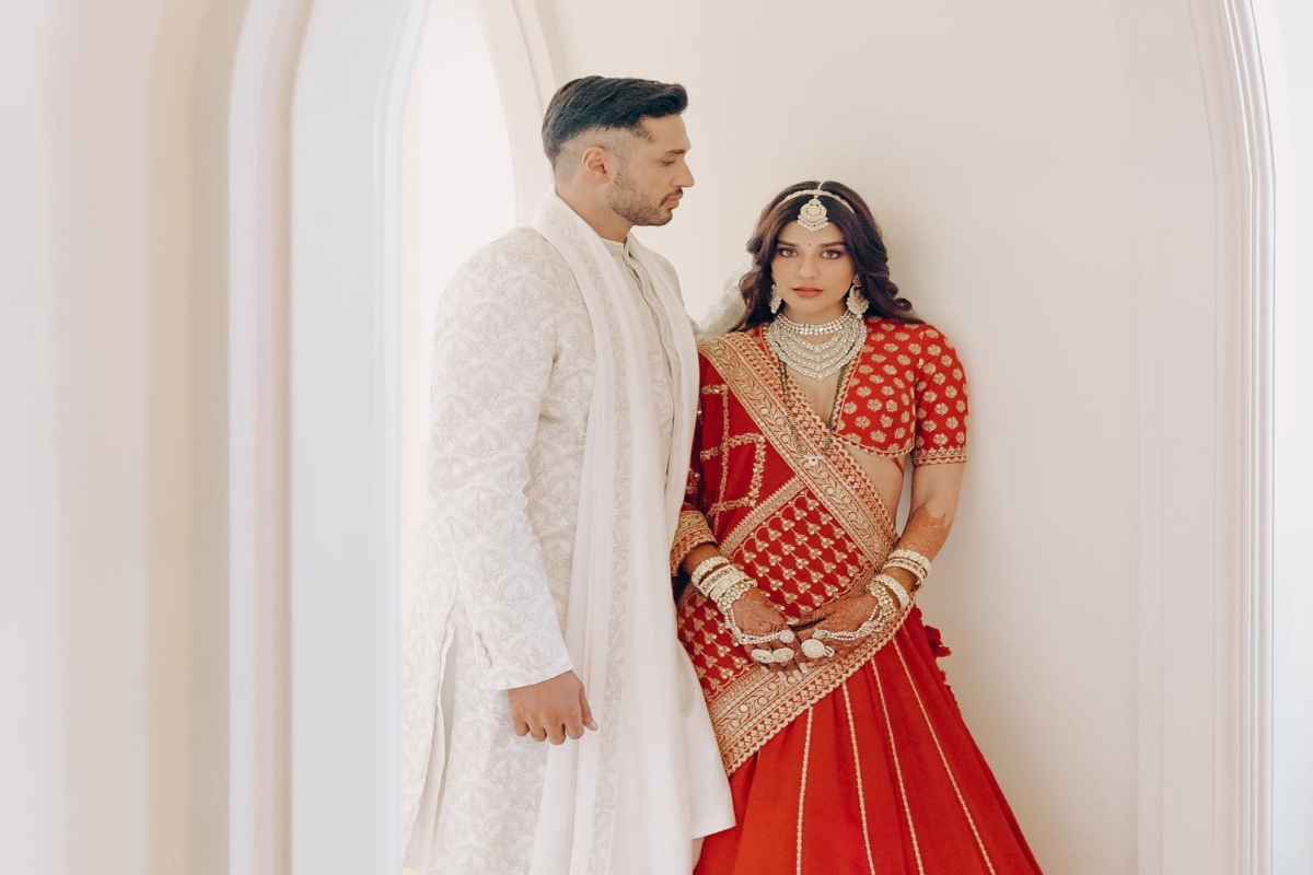 Singer Arjun Kanungo ties knot with actor Carla Dennis, pictures go viral