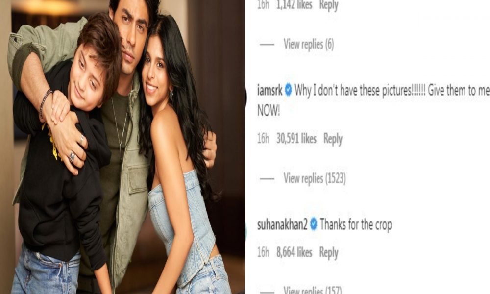 Shah Rukh Khan drops comment on Aryan Khan’s social media post following year-long hiatus