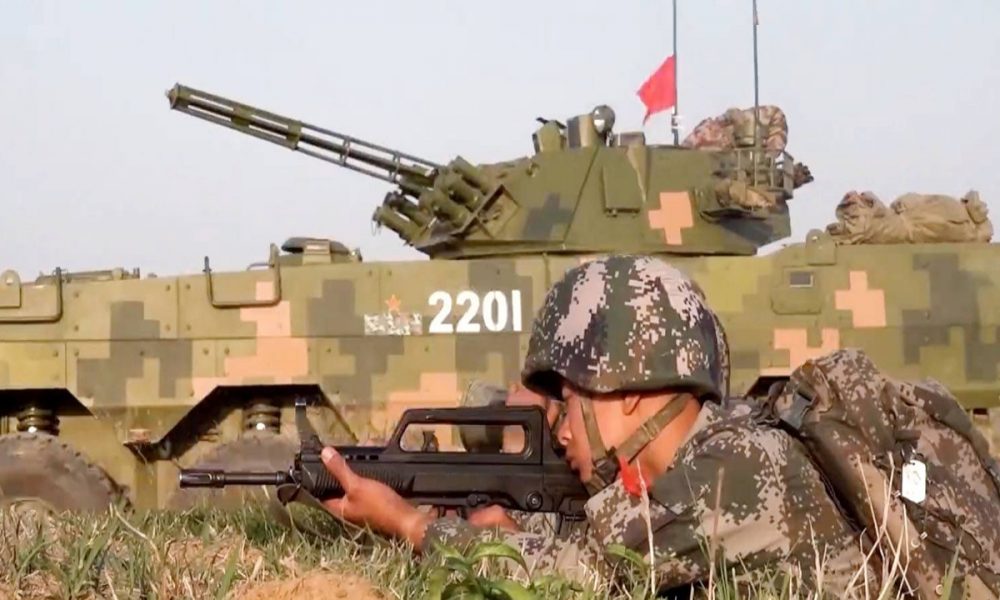 US, Australia, Japan urge China to immediately cease military exercises