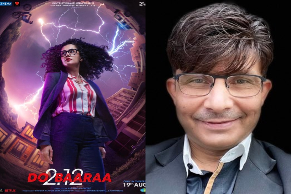 KRK slams Taapsee Pannu’s ‘Dobaaraa’, netizens share mix reviews for film