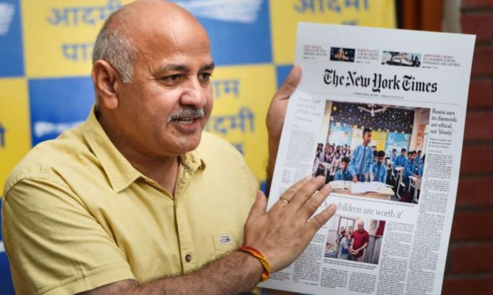 “Gimmick”: Manish Sisodia after CBI issues Look out Circular against him