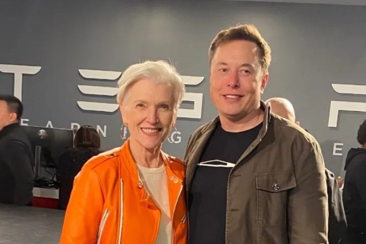 Tesla chief Elon Musk's mother reveals she 'sleeps in garage' when ...