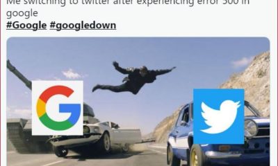 Google down, users kickstart meme fest