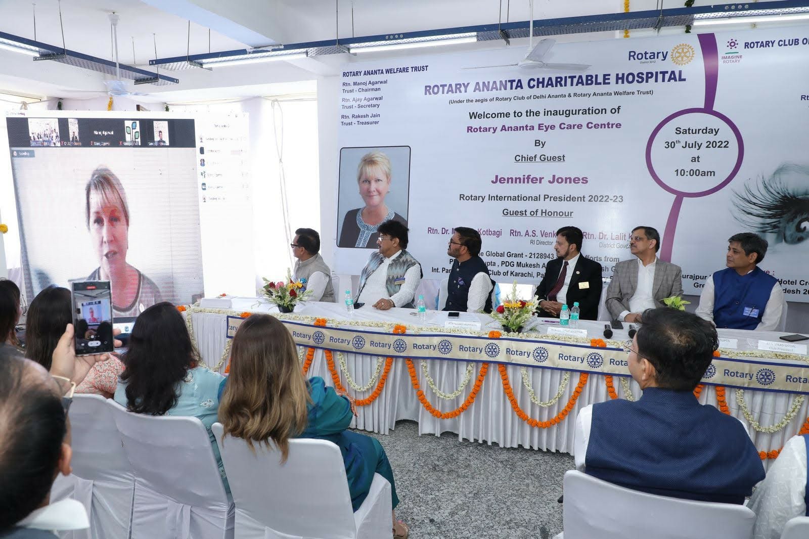 Rotary Club of Delhi Ananta opens Charitable eye care centre for cataract, glucoma treatment at nominal cost