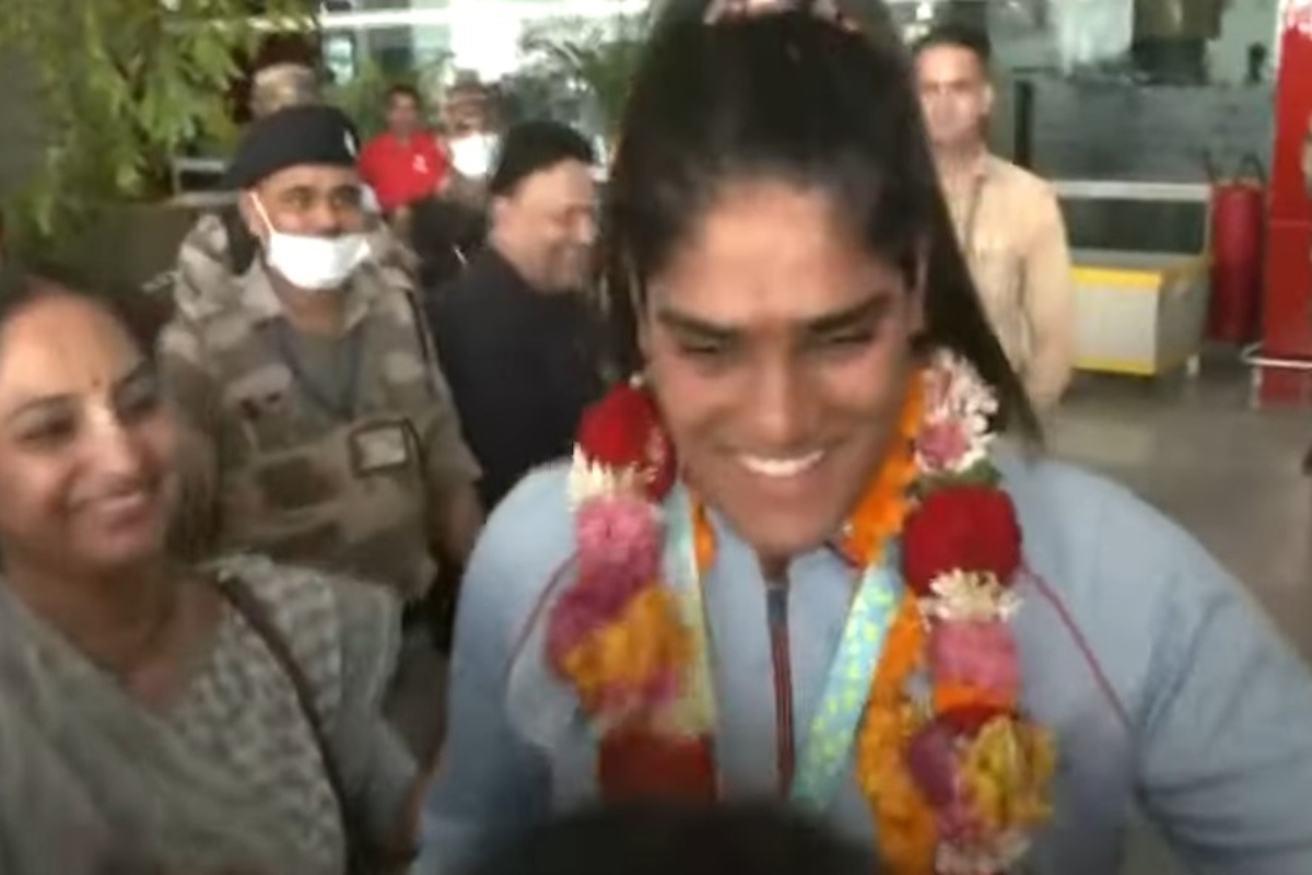 Judoka Tulika Mann receives grand welcome at home after successful CWG 2022 campaign